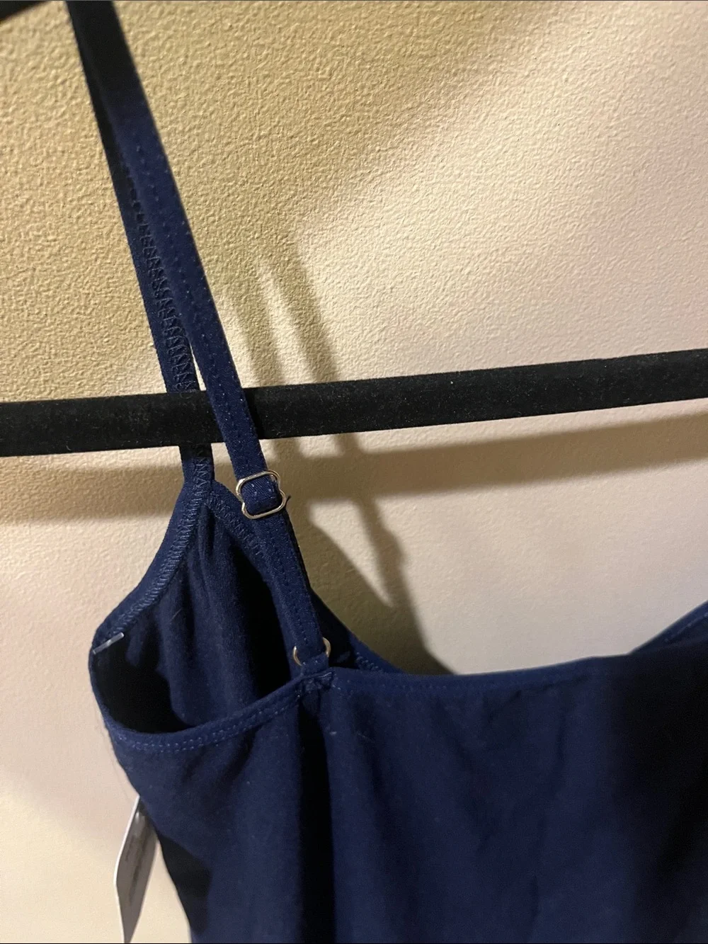 Free People Navy Slip Cami Dress